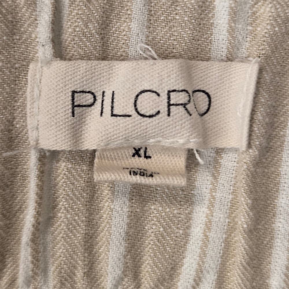 Pilcro Anthropologie Women's Long Sleeve Victorian Button Down Blouse Size XL - Picture 3 of 10